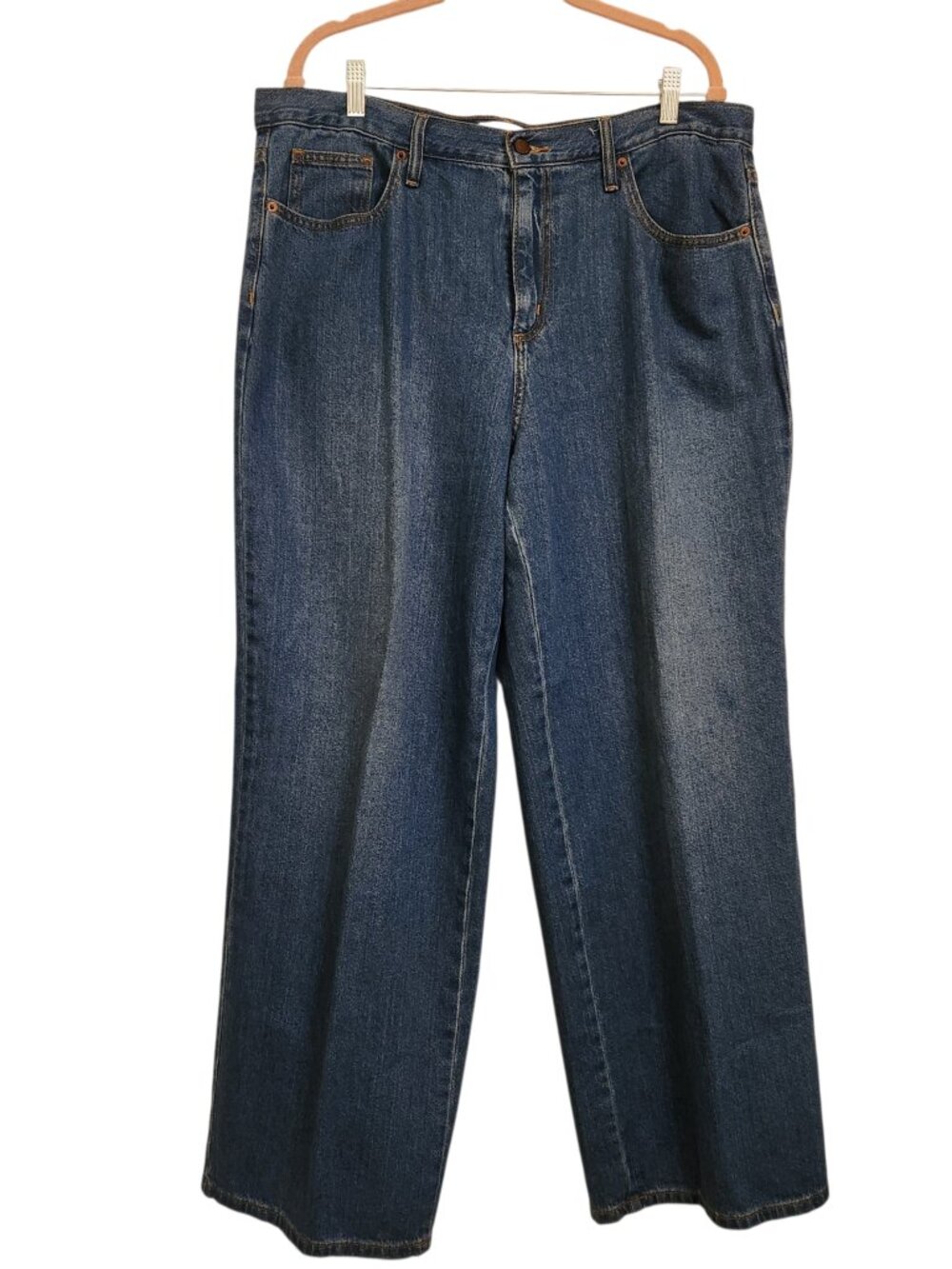 Universal Thread Women's Relaxed Wide Leg Denim Jeans Size 16/33R